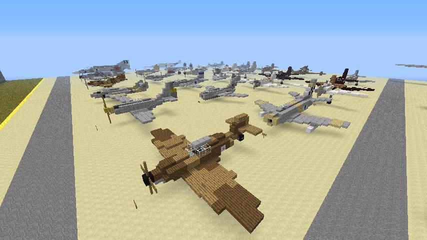 Jet Fighter Minecraft