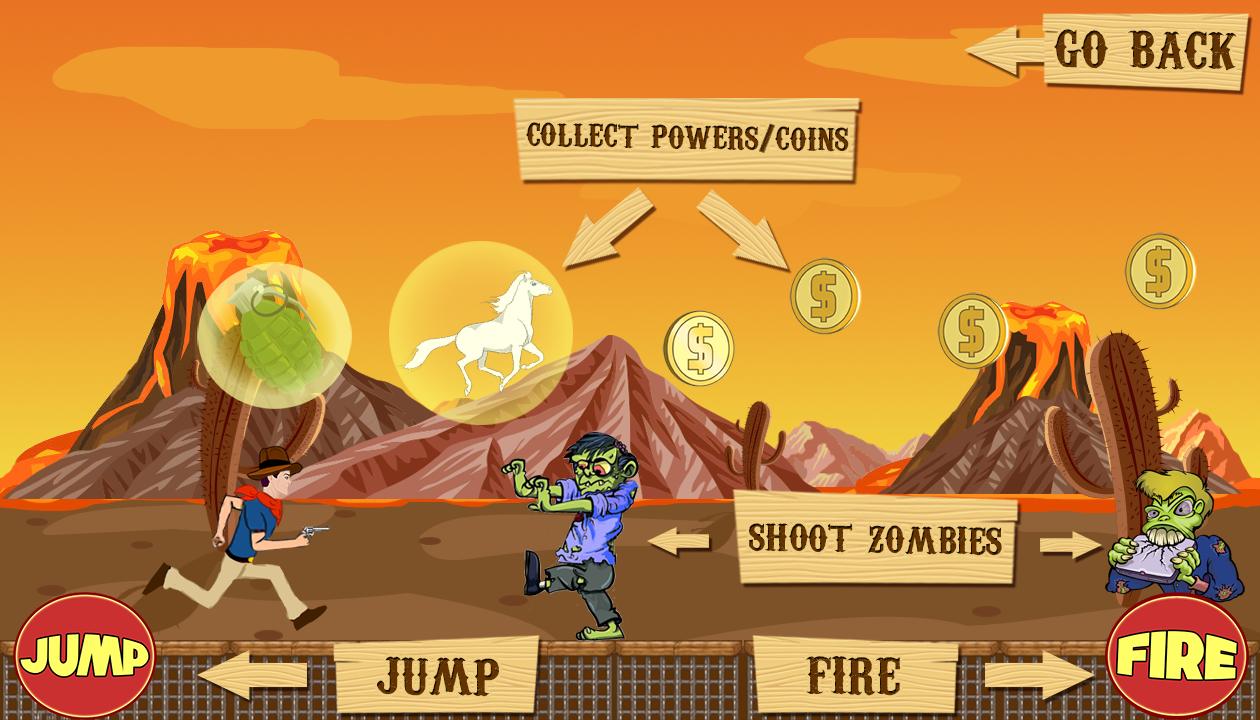 Cowboy Shoot Zombies