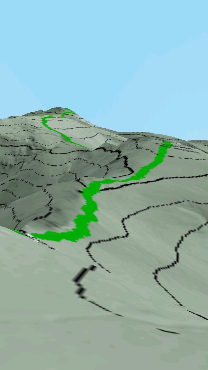Cuerda Larga 3D Map