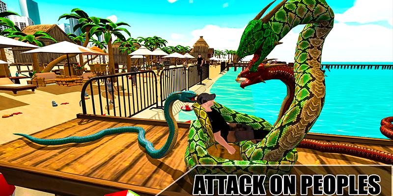 Angry Snake Family Simulator- Venomous Snake Clan