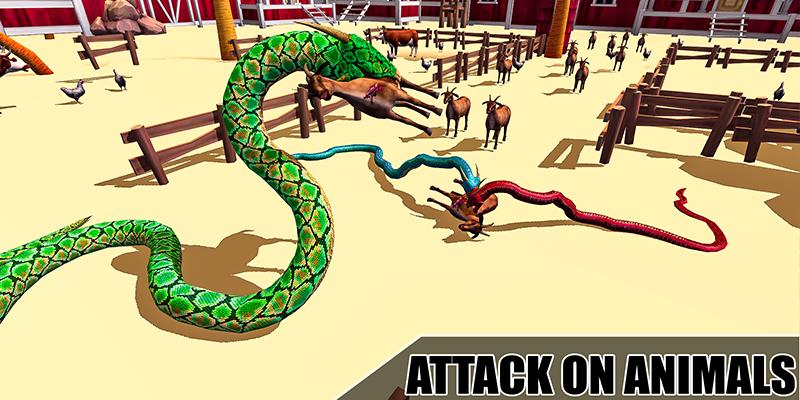 Angry Snake Family Simulator- Venomous Snake Clan