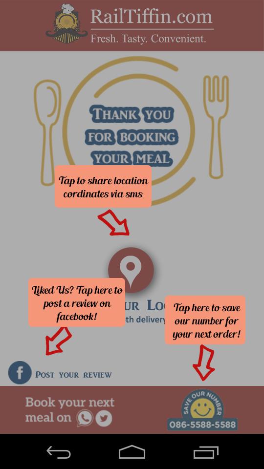 Railtiffin - Location Tracker