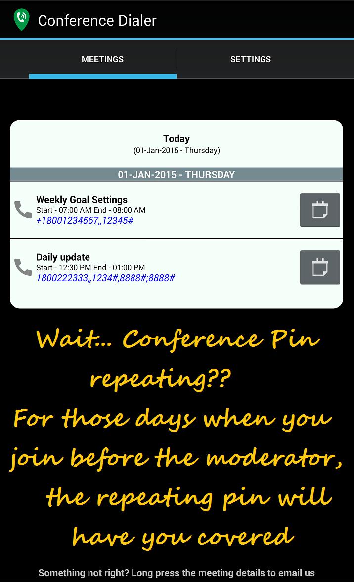 CDialer Conference Call Dialer