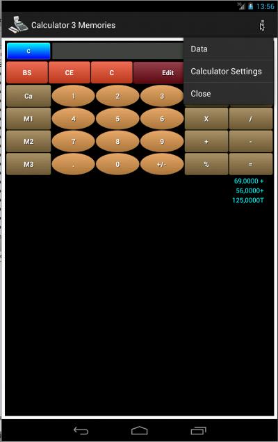 Commercial accounting calc