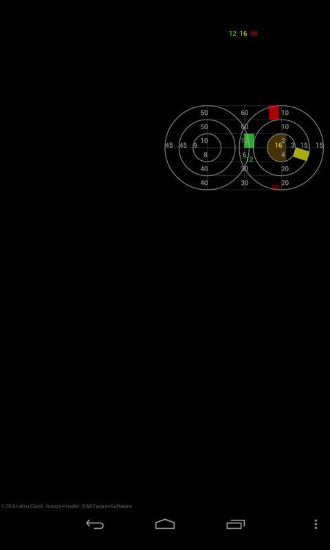 KruKru Clock Live Wallpaper