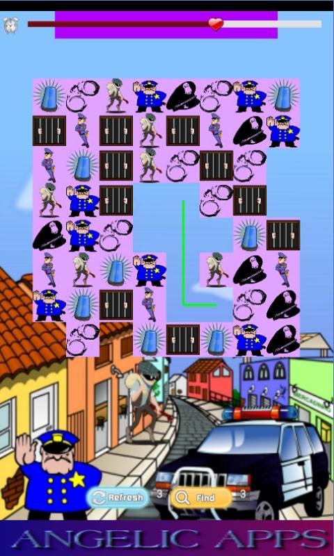 Cops And Robbers Match Race