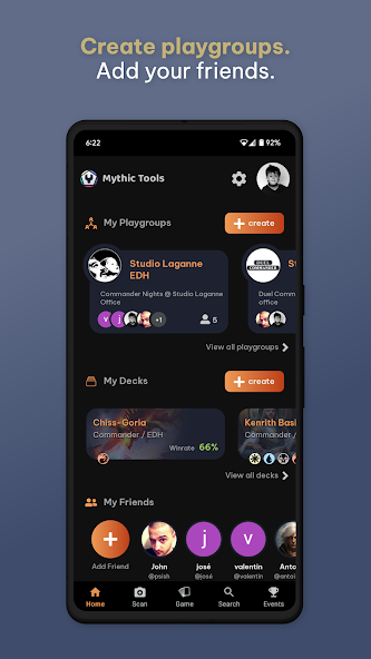 MTG Life Counter: Mythic Tools