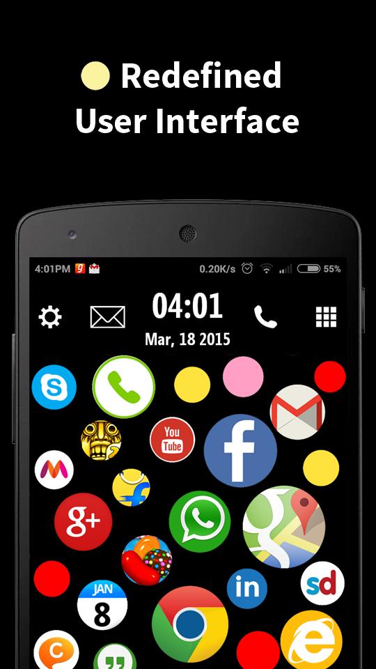 Bubble Screenlock Launcher