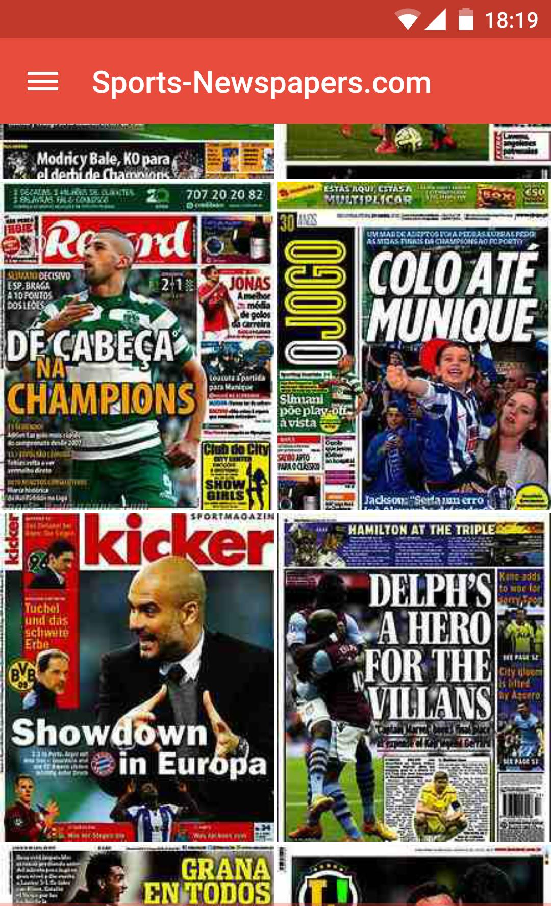 Sports Newspapers