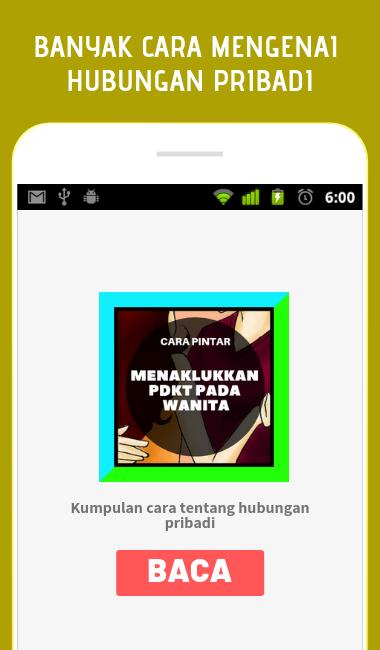 Cara Pintar PDKT Pada Wanita