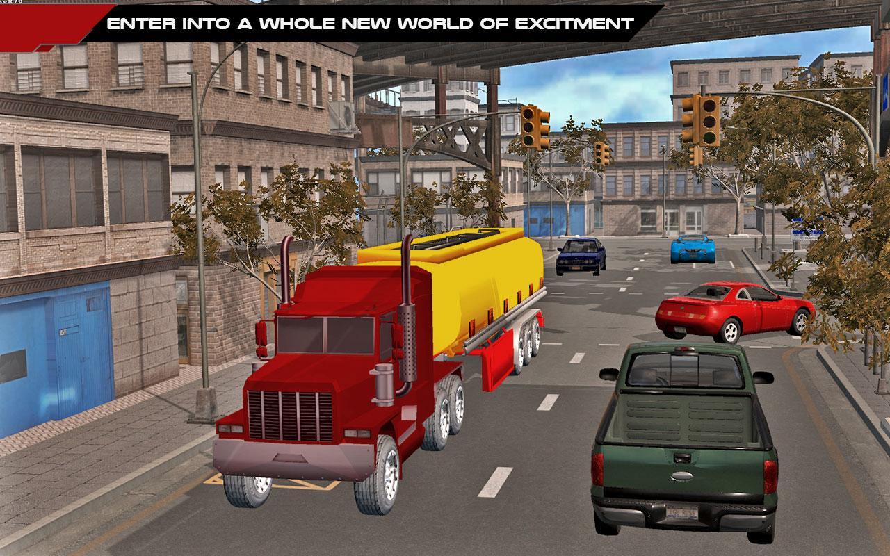 Grand City oil Truck Driver 3d