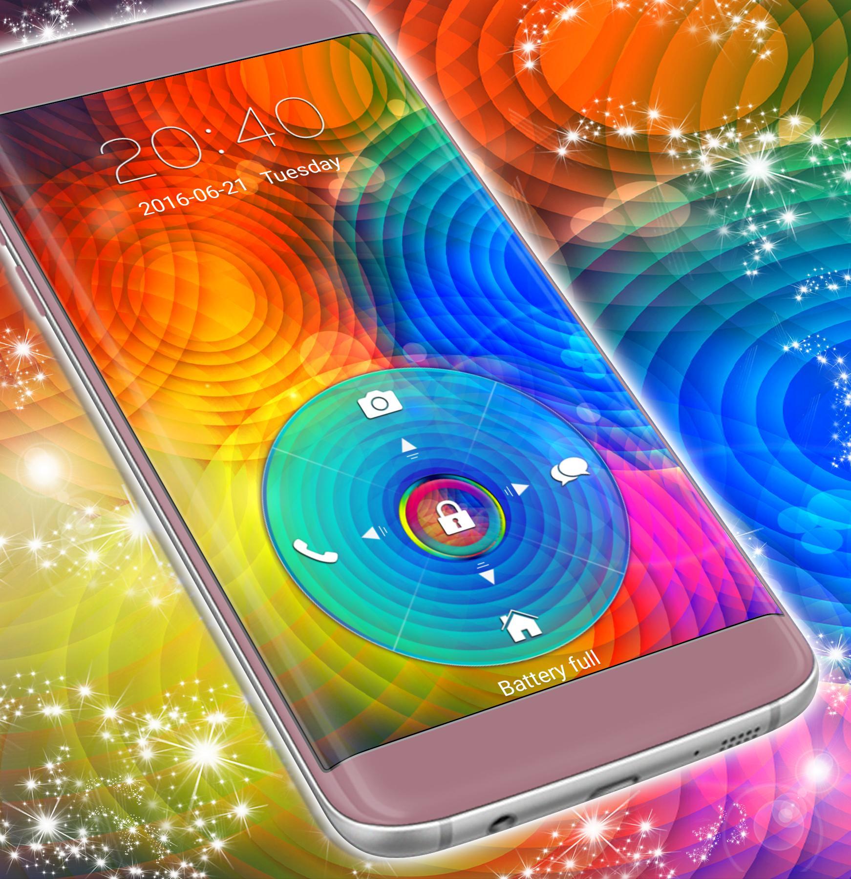 Color Ripples Locker Theme