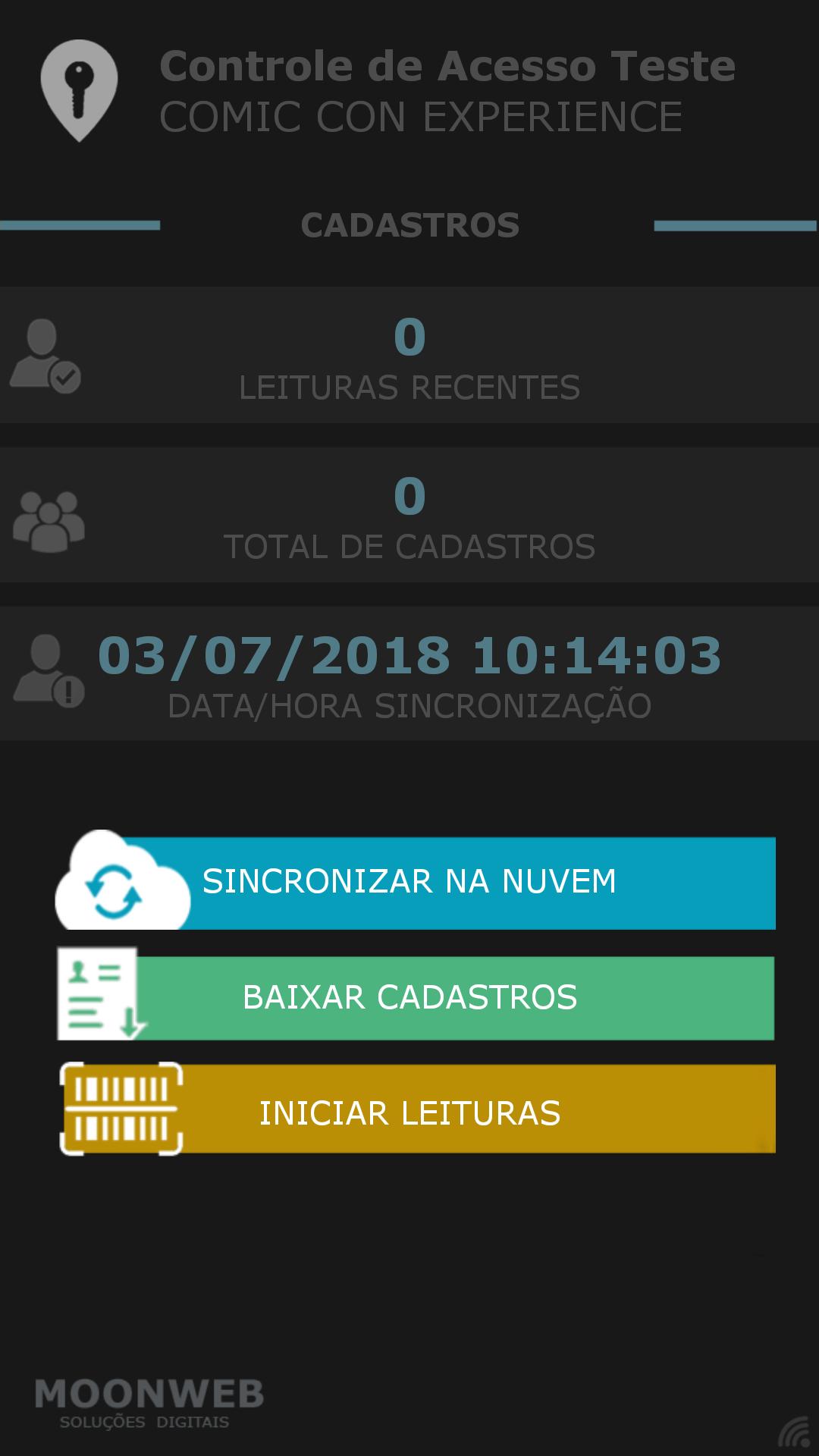 MoonWeb - Controle de Acesso