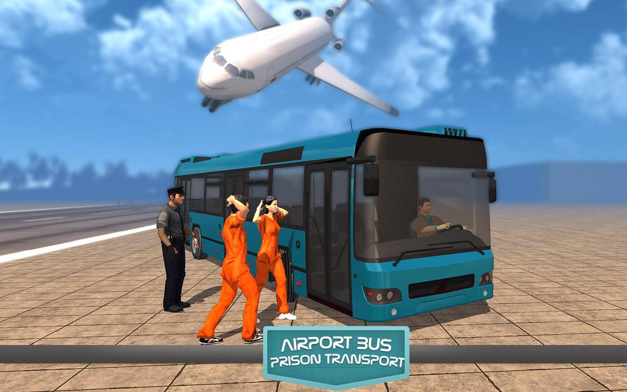 Airport Bus Prison Transport