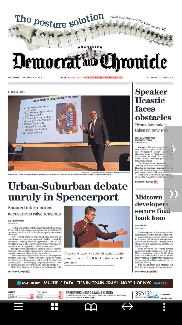 Democrat & Chron. eNewspaper