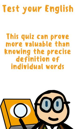 Find Synonyms Quiz - Test your English