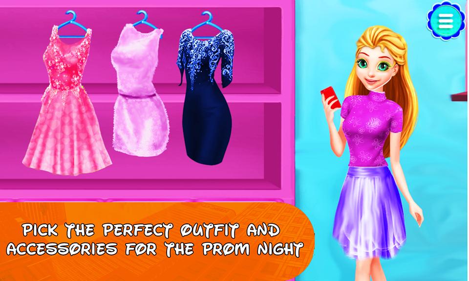 high school queen love story dress up game