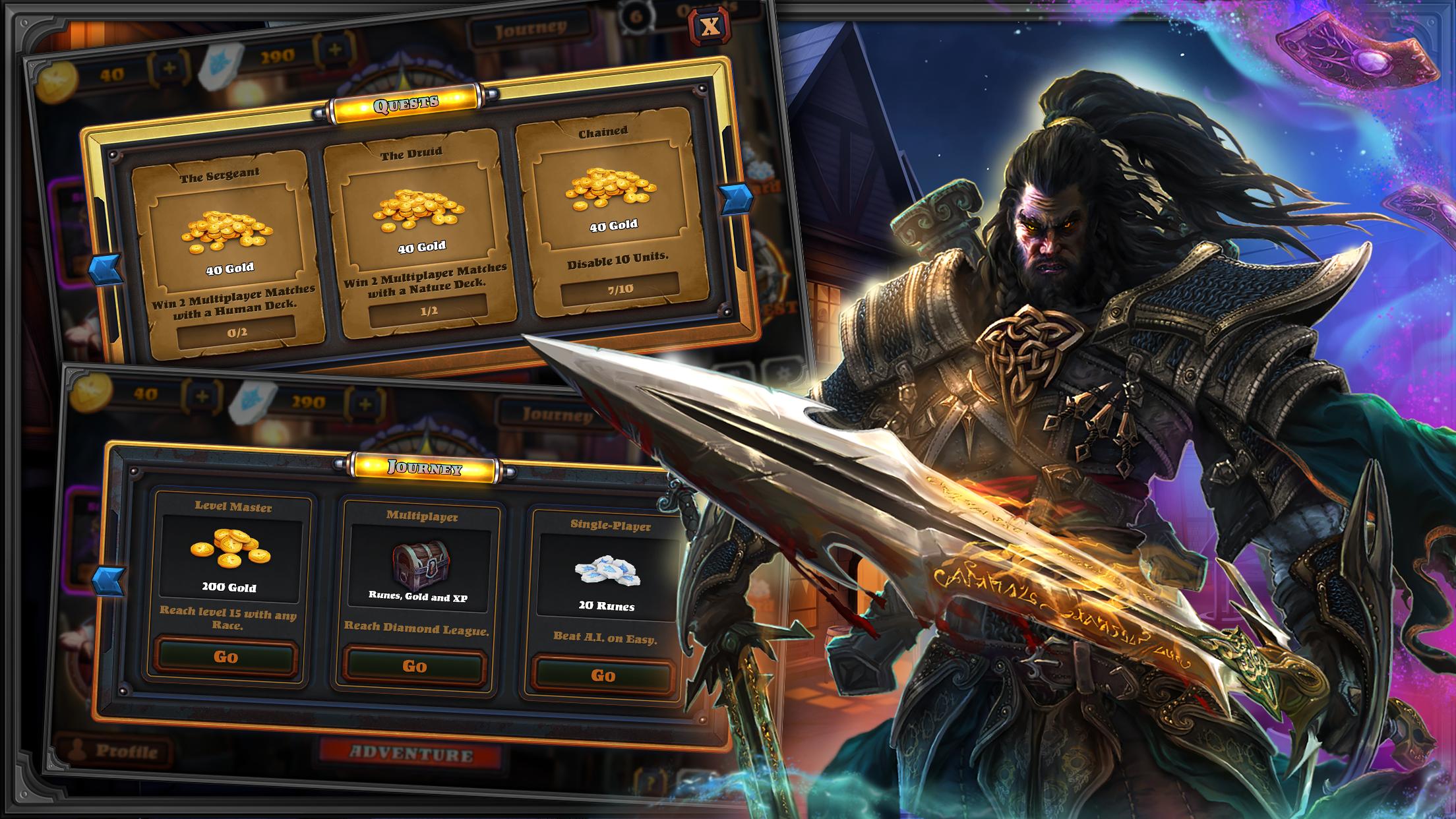 Runewards: Strategy Digital Card Game