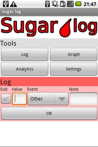 Sugar log