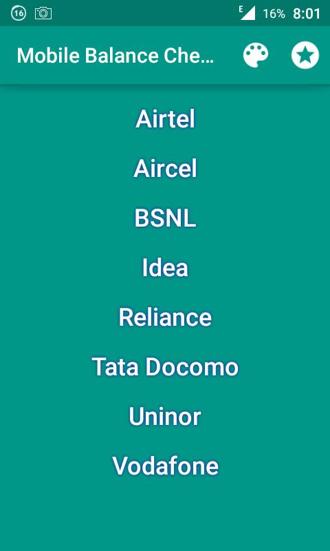 Mobile Balance Checker PrePaid