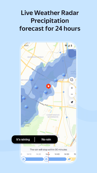 Yandex Weather & Rain Radar