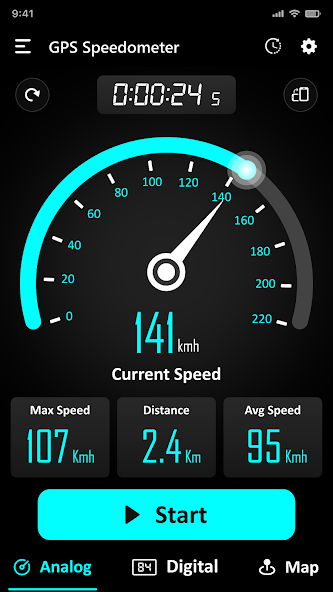 GPS Speedometer - Odometer App