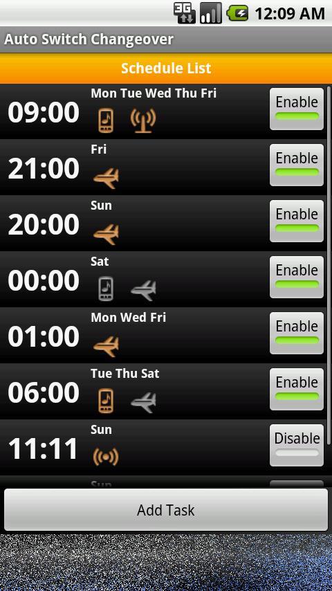Auto Switch Changeover