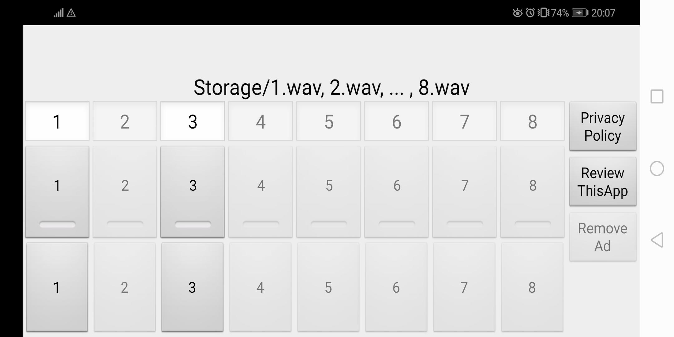 wav play button player free app