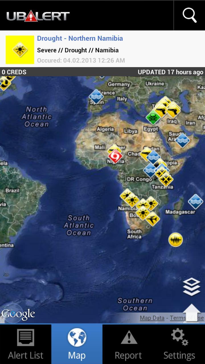 ubAlert - Disaster Alert