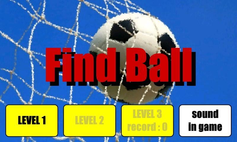 Find soccer ball