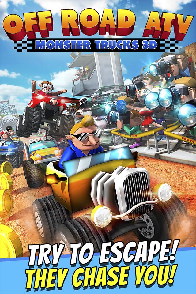 Off Road ATV Monster Trucks 3D