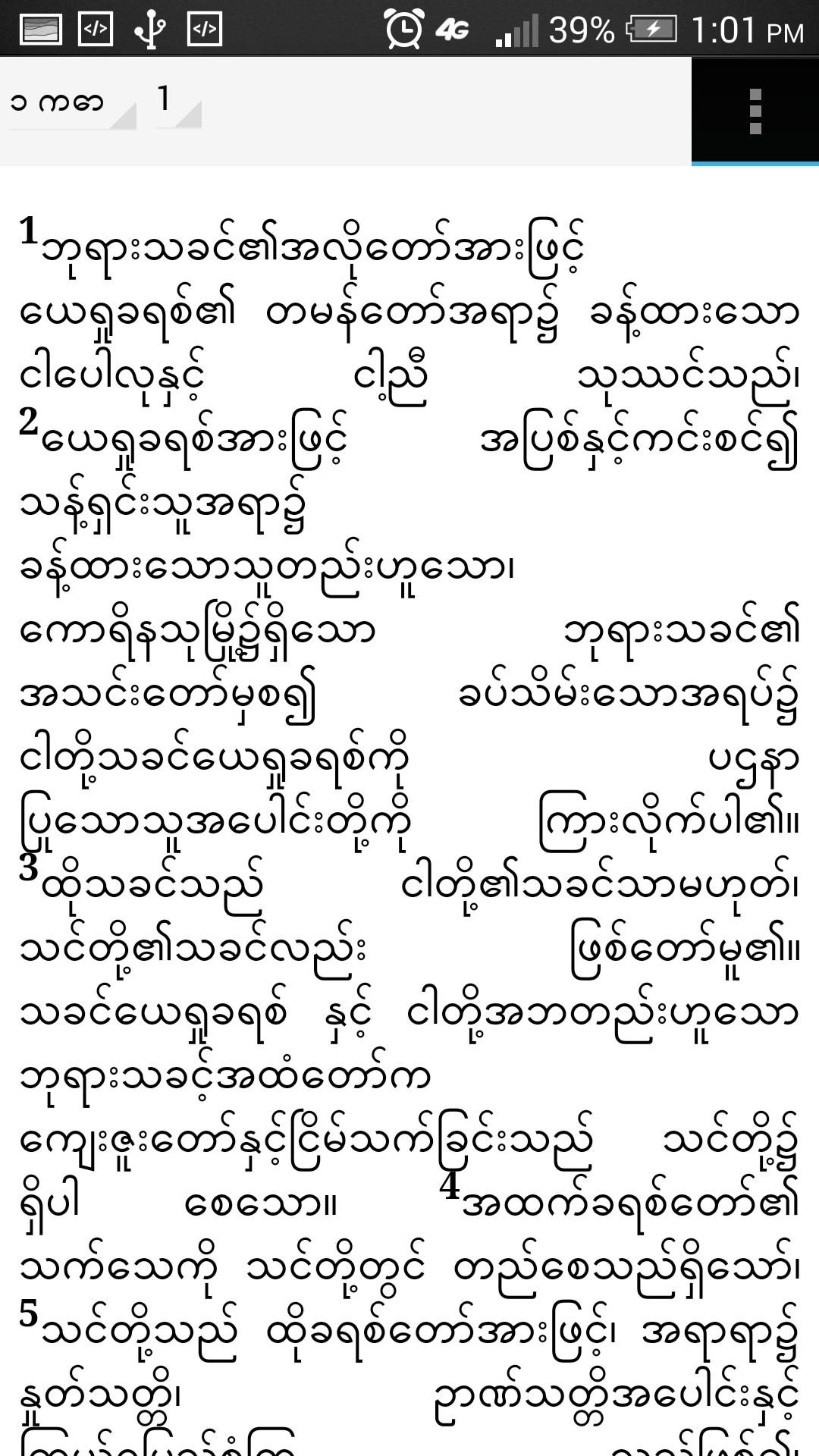 Myanmar BURMESE BIBLE