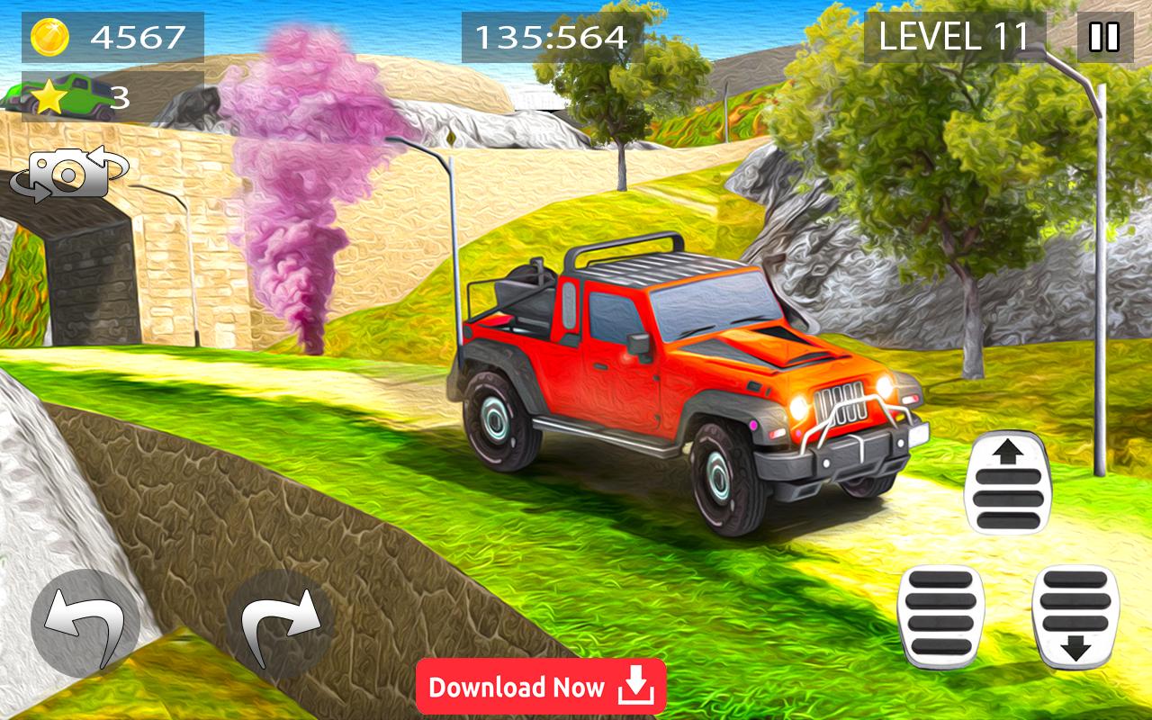 4x4 SUV Jeep Driving Simulator