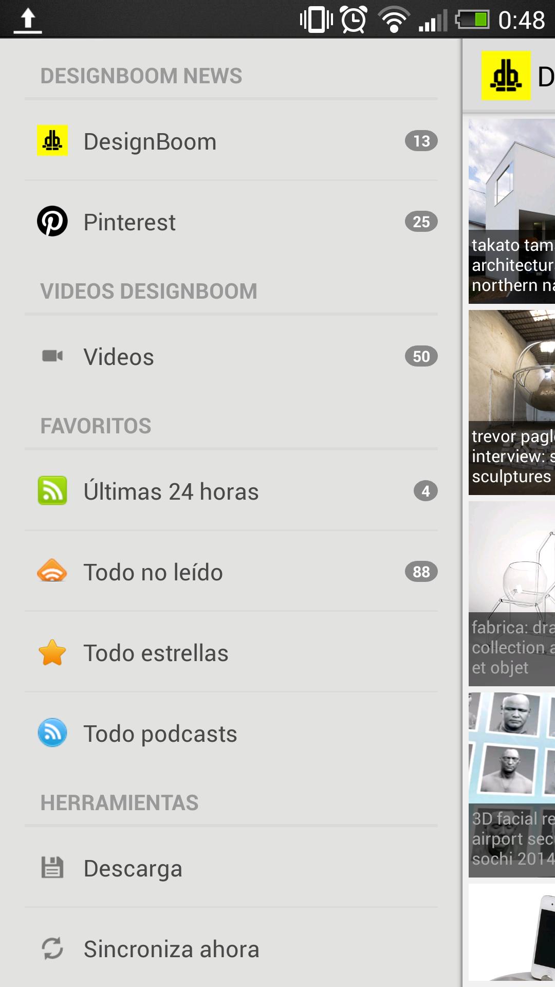 DesignBoom Magazine RSS Reader