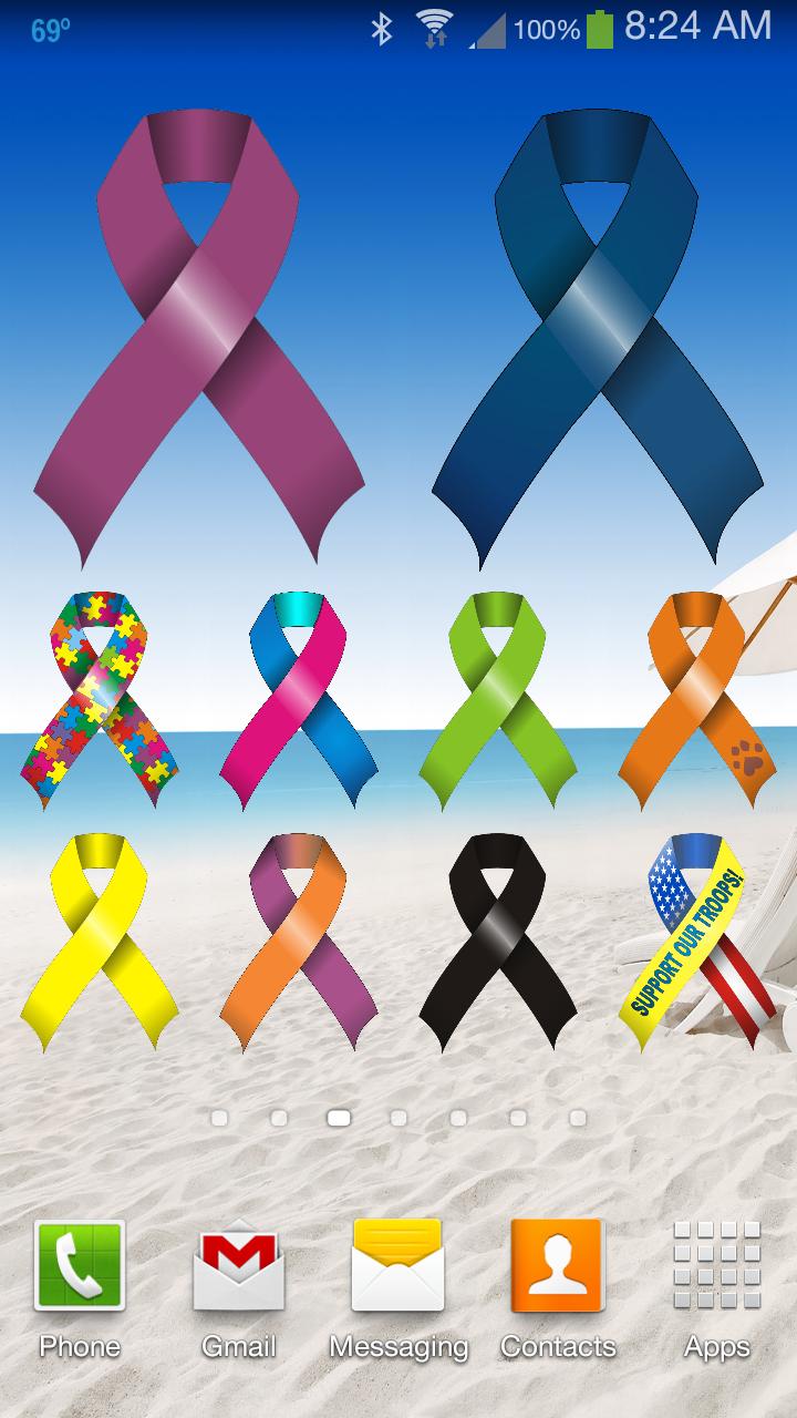 Purple Ribbon doo-dad