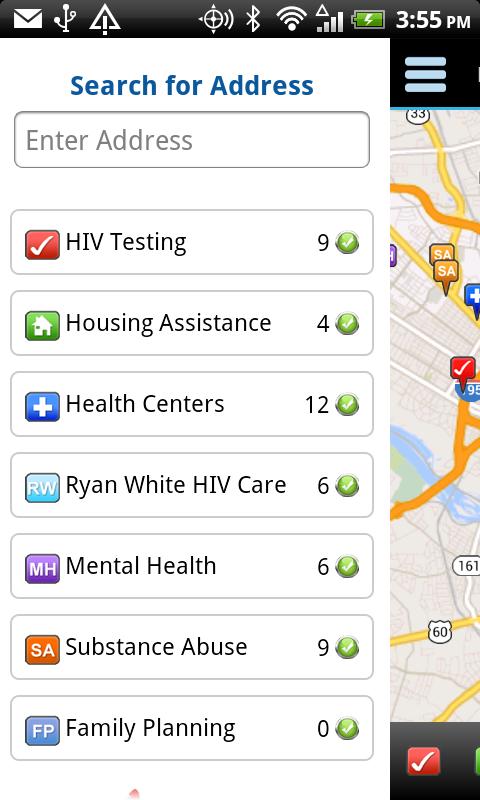 HIV Testing & Services Locator