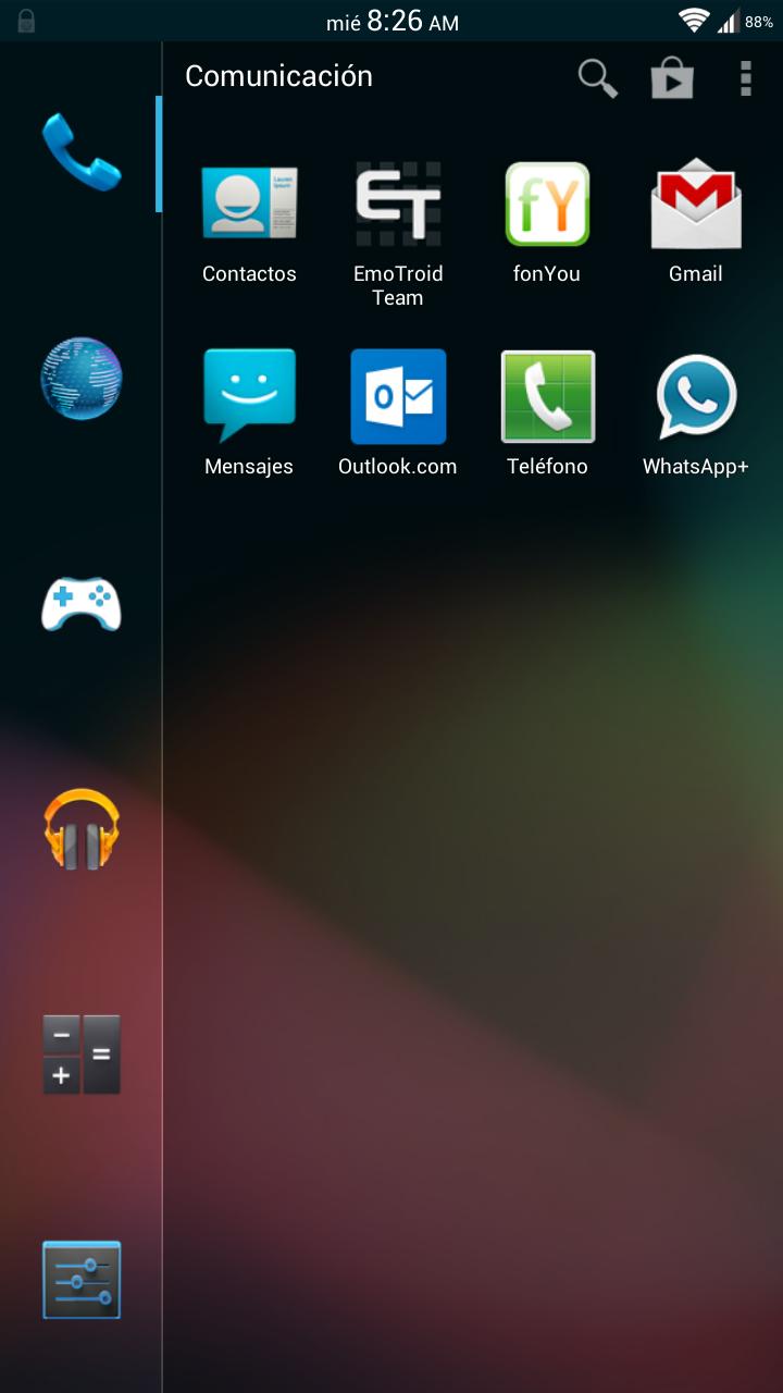 Theme ICS/JB - Smart Launcher