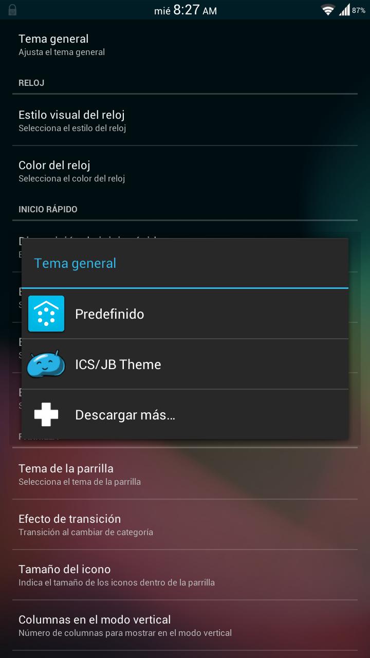 Theme ICS/JB - Smart Launcher