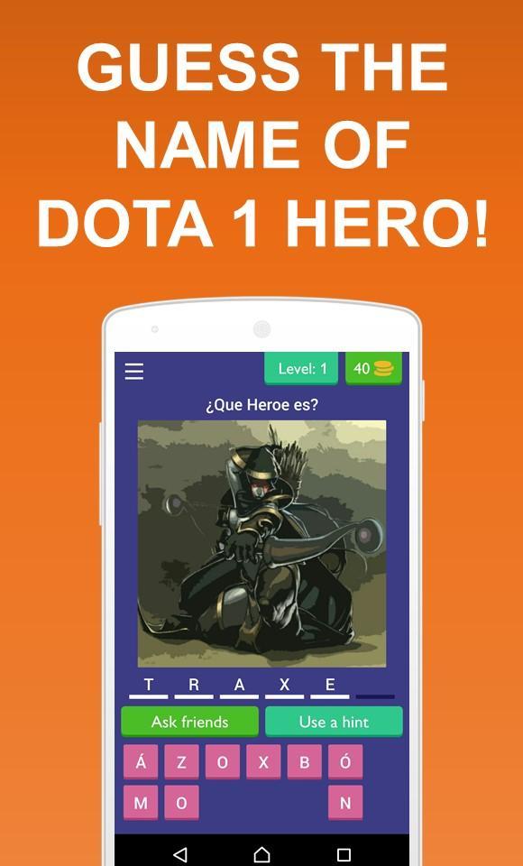 Guess the Hero of Dota 1