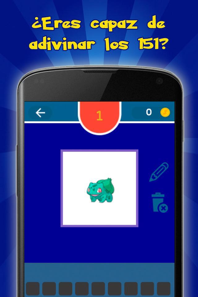 PokeQuiz. Trivial no oficial