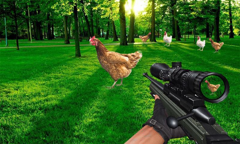 Chicken Shoot : 3D sniper Murgi Shooter