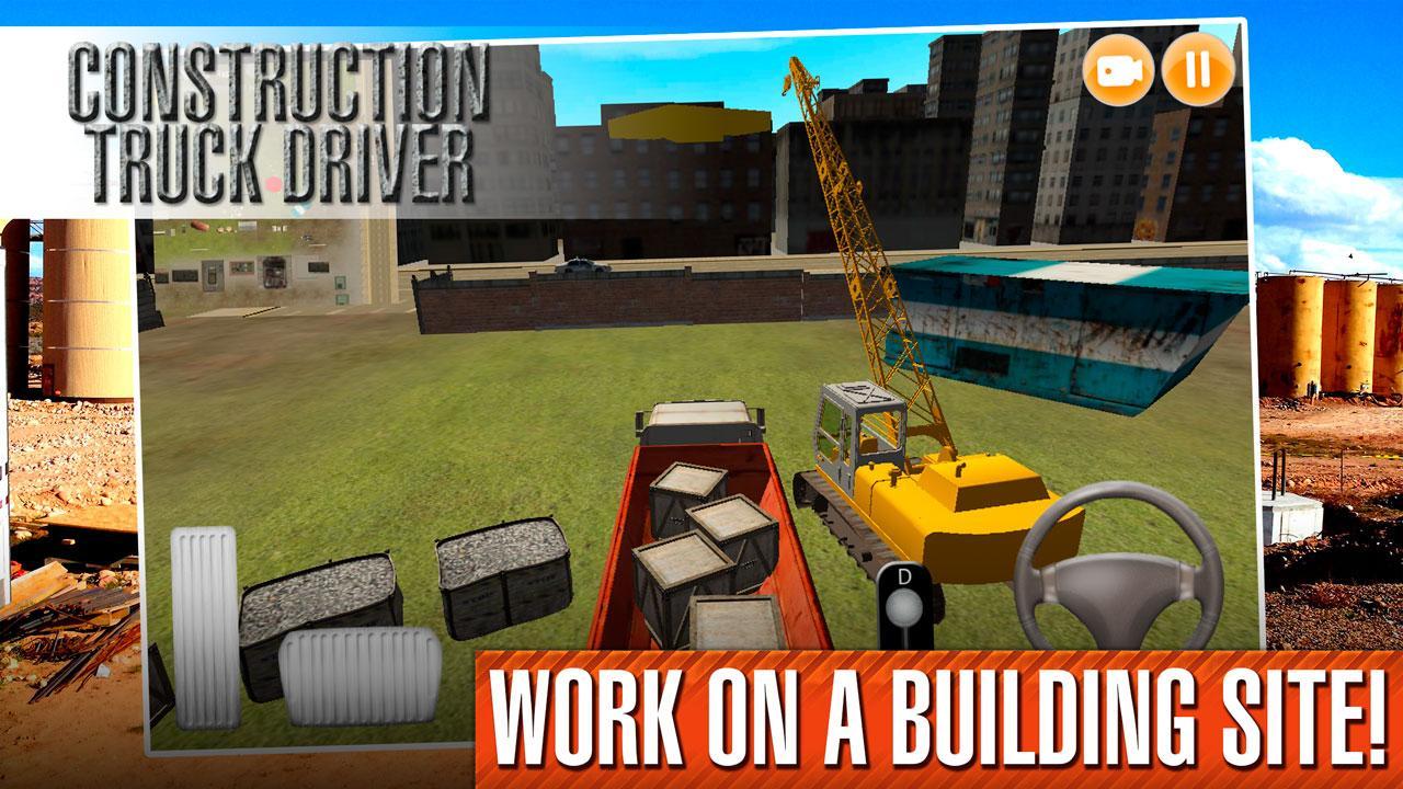 Construction Truck Driver 3D