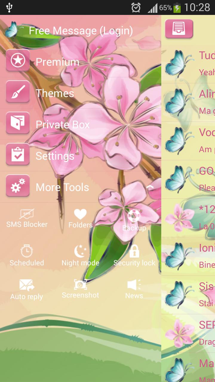 GO SMS Summer Breeze