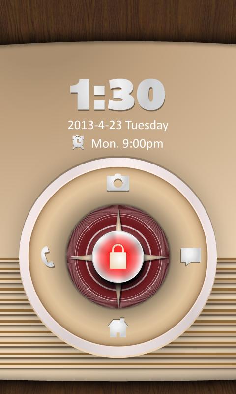Retro Radio Go Locker Theme