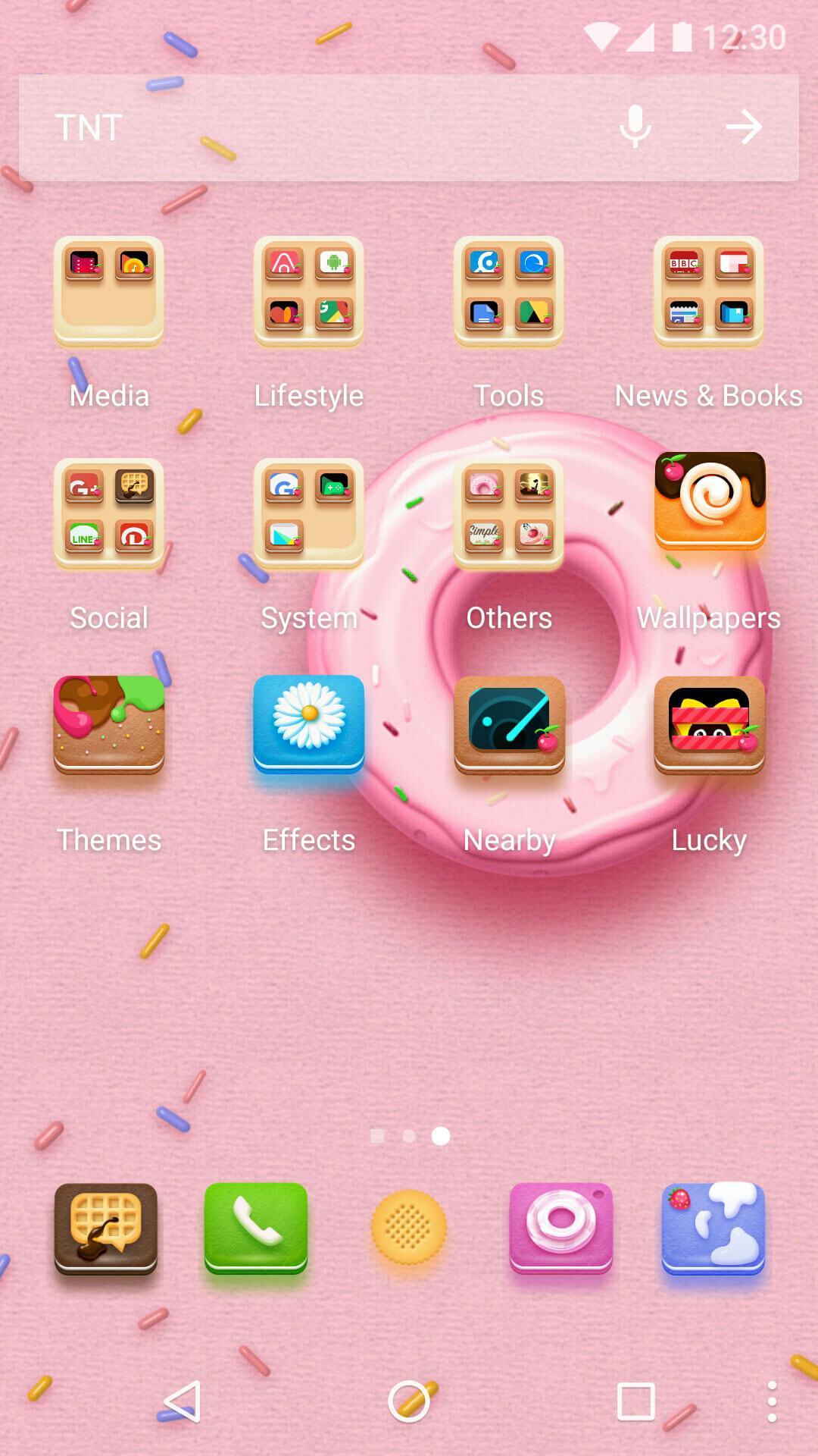 Cartoon Theme - Yummy Donuts