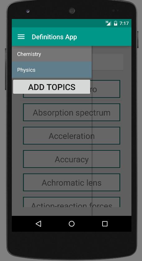 Handbook of Definitions