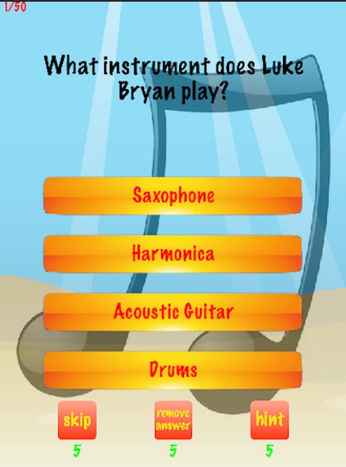 Luke Bryan Trivia Quiz