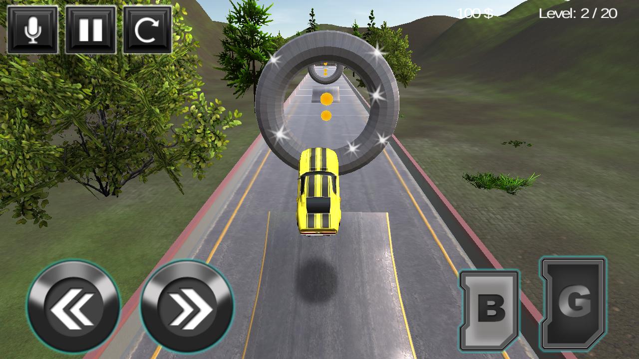 sports car stunt racing 3D