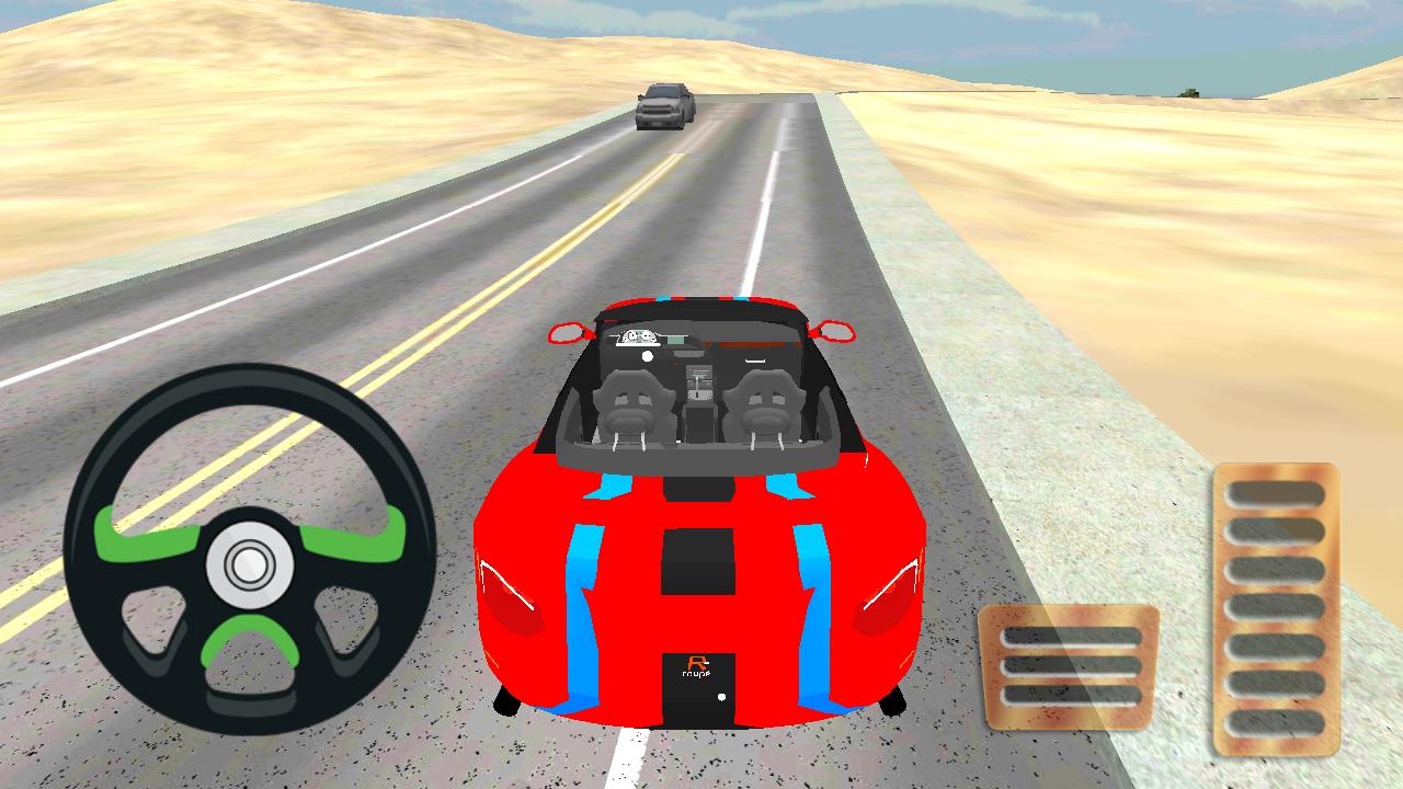 City Street Car Driving