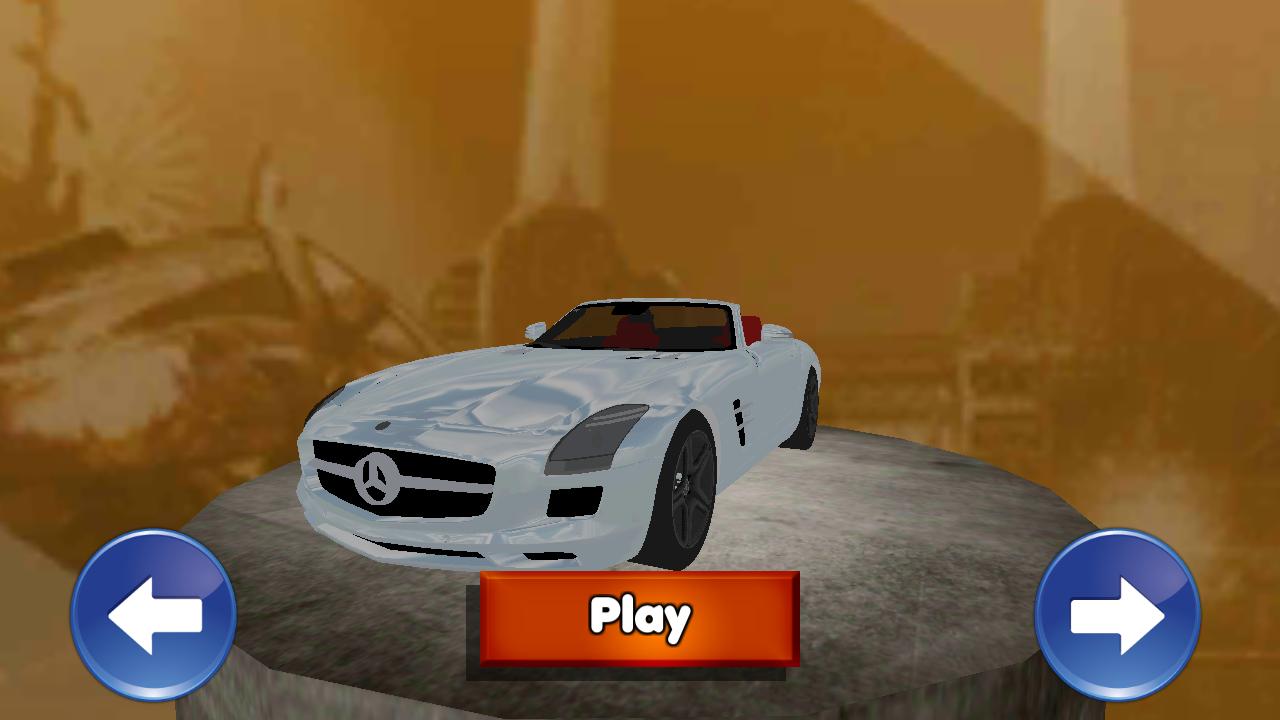 City Street Car Driving